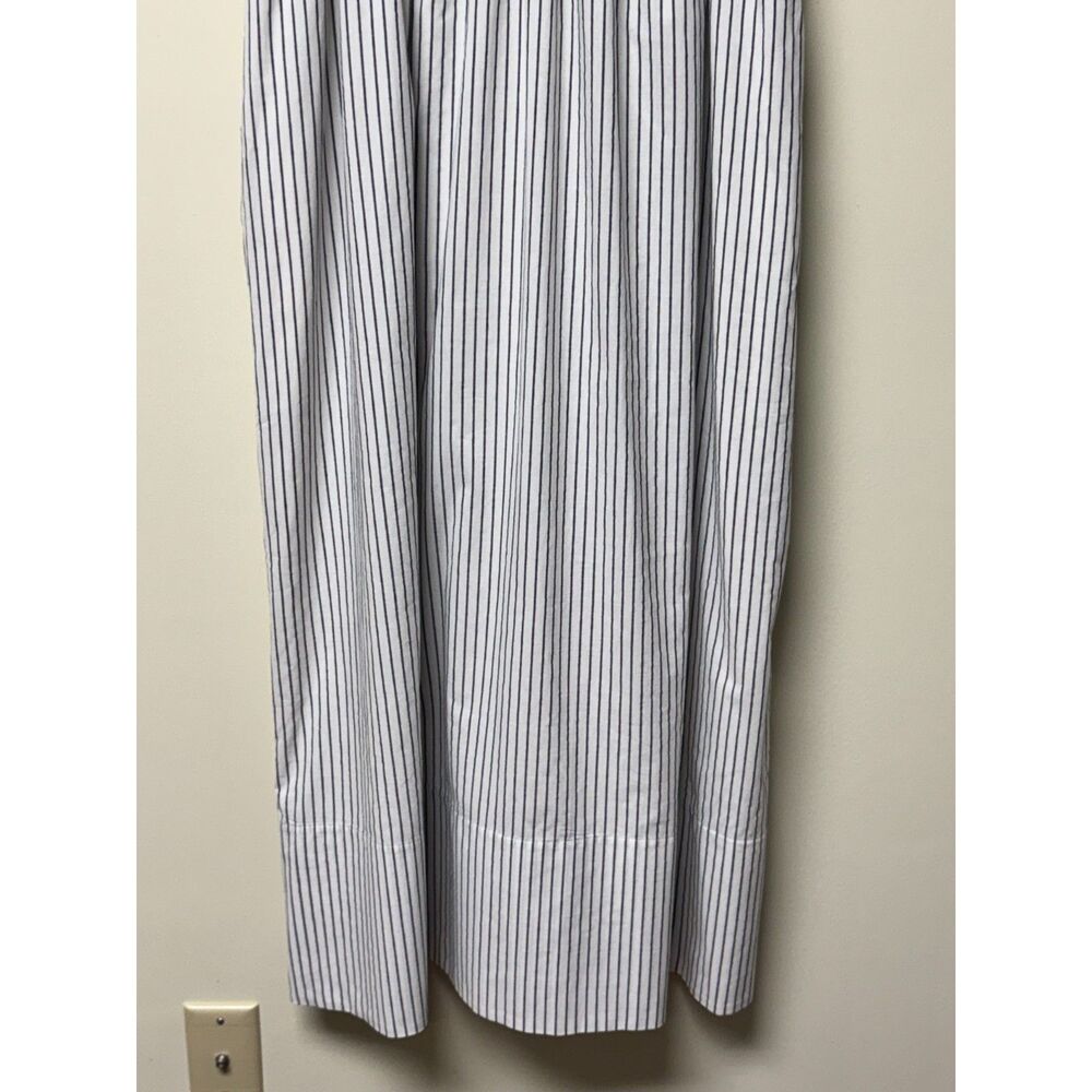 NWT - JENNI KAYNE Cove Maxi Dress White/Navy Stripes Lined Cotton, Sz S - Picture 7 of 15